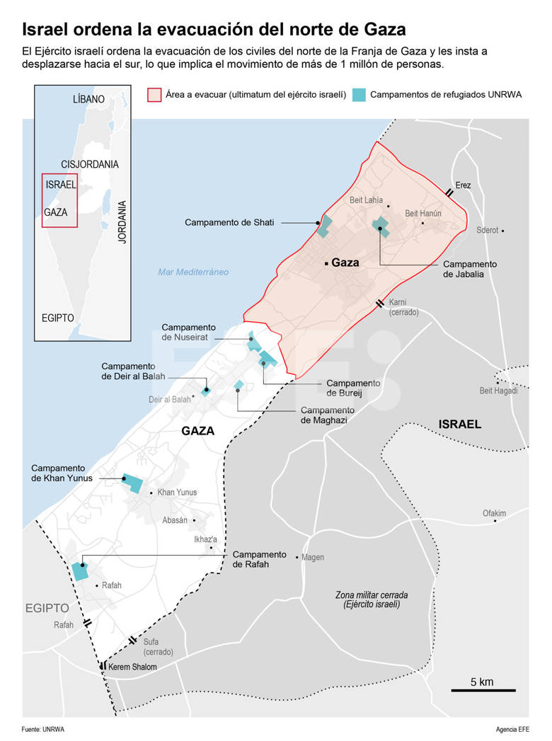 desastre se cierne sobre Gaza - noticiacn