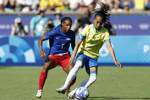 Women's soccer gold medal match : Brazil VS USA