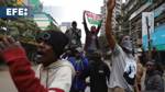 Heavy rioting at anti-government protests in Nairobi