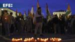 Dozens of Germans protest in Munich in support of Palestine