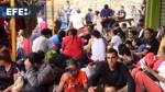 La migración cae en la frontera de México con EEUU pero se triplica en Tapachula