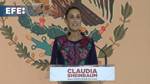 Sheinbaum celebra tras convertirse "en la primera mujer presidenta de México"