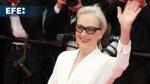 Meryl Streep shines on the Cannes red carpet