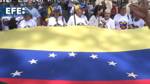 Adultos mayores protestan en Venezuela contra la "pensión de hambre" y por una "vejez digna"