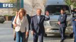 Alejandro Fernández and Dolors Montserrat arrive at the PPC electoral headquarters