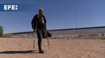Venezuelan arrives with only one foot at Mexico's border in search of a prosthesis in the US