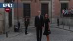 Royal family attends the funeral for Juan Gómez-Acebo, cousin of Felipe VI