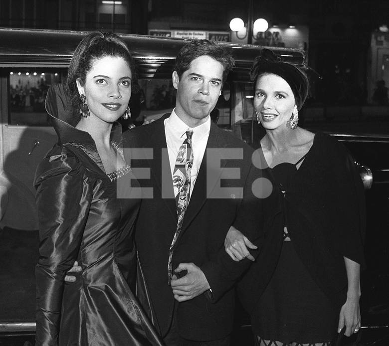 Madrid, 11-4-1991.- Victoria Abril, Maribel Verdú y Jorge Sanz,  protagonistas de la película 