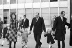 Familia Real Española en Barajas 