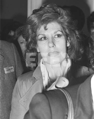 Madrid 30/04/84.- La actriz Charo Soriano durante la presentación del ...