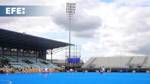 Yves du Manoir stadium holds hockey matches as a test for Paris 2024