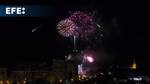 'La danza de las estrellas' de fuegos artificiales cierra la Feria de Abril de Sevilla