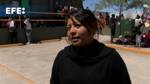 Miles de migrantes arman un campamento en el norte de México