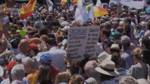 Miles de personas marchan en Madrid contra aborto y celebran fallo de EEUU