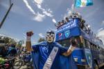 Aficionados guatemaltecos aclaman a la selección sub'20 tras el boleto al Mundial