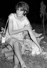 Madrid, 24/06/1964.- La actriz española Luz Márquez a la luz de la luna