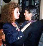 1989, Antonio Gades y su esposa Daniela Frey, hija de un multimillonario suizo